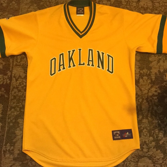 vintage oakland a's jersey